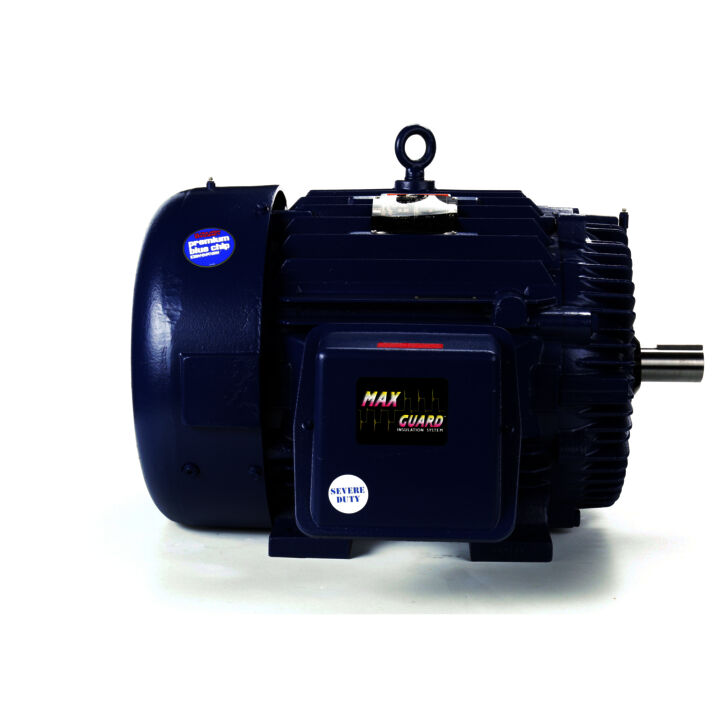 Severe Duty Motor, 100 HP, 3 Ph, 60 Hz, 460 V, 1800 RPM, 405TS Frame, TEFC