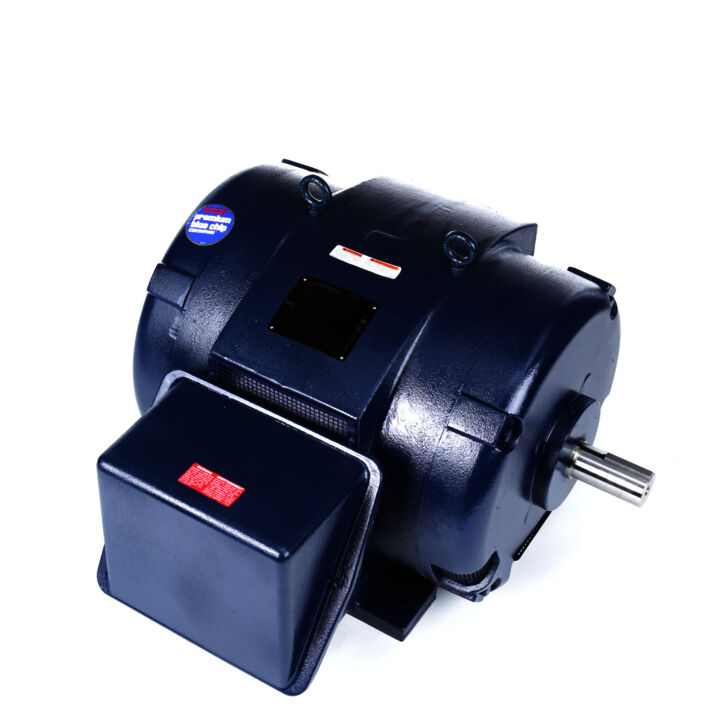 General Purpose Motor, 125 HP, 3 Ph, 60 Hz, 460 V, 1800 RPM, 405TS Frame, DP