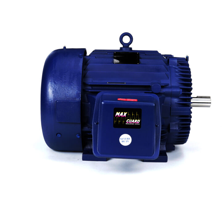 Severe Duty Motor, 100 HP, 3 Ph, 60 Hz, 460 V, 3600 RPM, 405TS Frame, TEFC