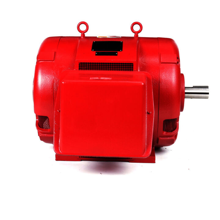 Fire Pump Motor, 125 & 100 HP, 3 Ph, 60 & 50 Hz, 230/460 & 190/380 V, 1800 & 1500 RPM, 405TS Frame, DP