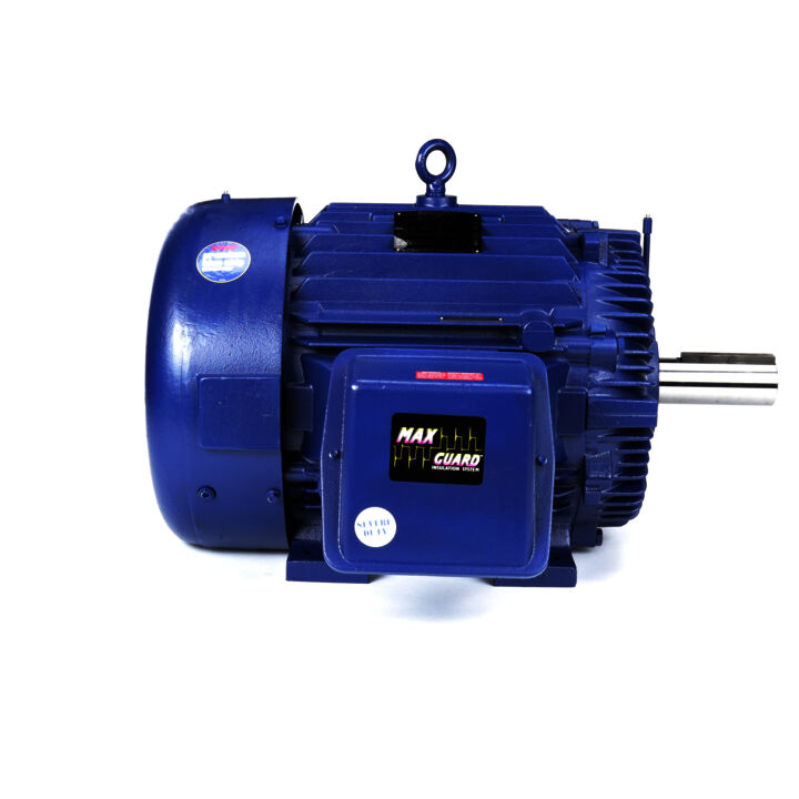 Severe Duty Motor, 100 HP, 3 Ph, 60 Hz, 460 V, 1800 RPM, 405T Frame, TEFC