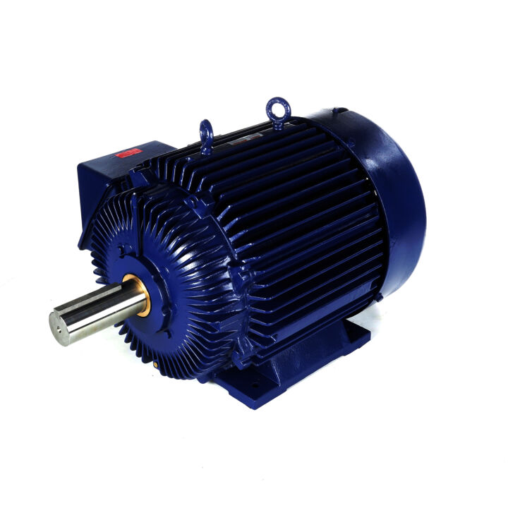 Severe Duty Motor, 125 HP, 3 Ph, 60 Hz, 460 V, 1800 RPM, 444T Frame, TEFC