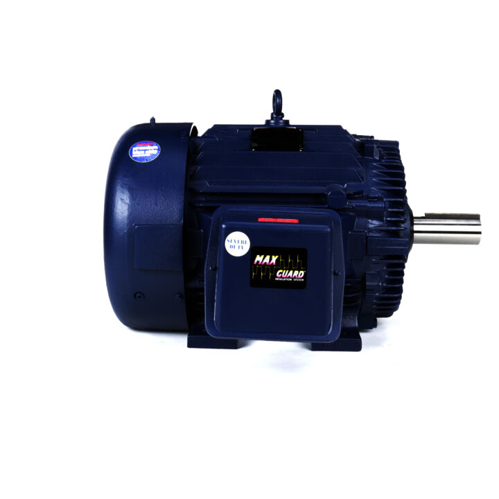 Severe Duty Motor, 100 & 75 HP, 3 Ph, 60 & 50 Hz, 230/460 & 190/380 V, 1800 & 1500 RPM, 405T Frame, TEFC