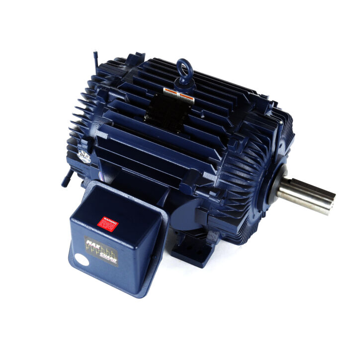 Severe Duty Motor, 100 & 75 HP, 3 Ph, 60 & 50 Hz, 230/460 & 190/380 V, 1800 & 1500 RPM, 405TV Frame, TEAO