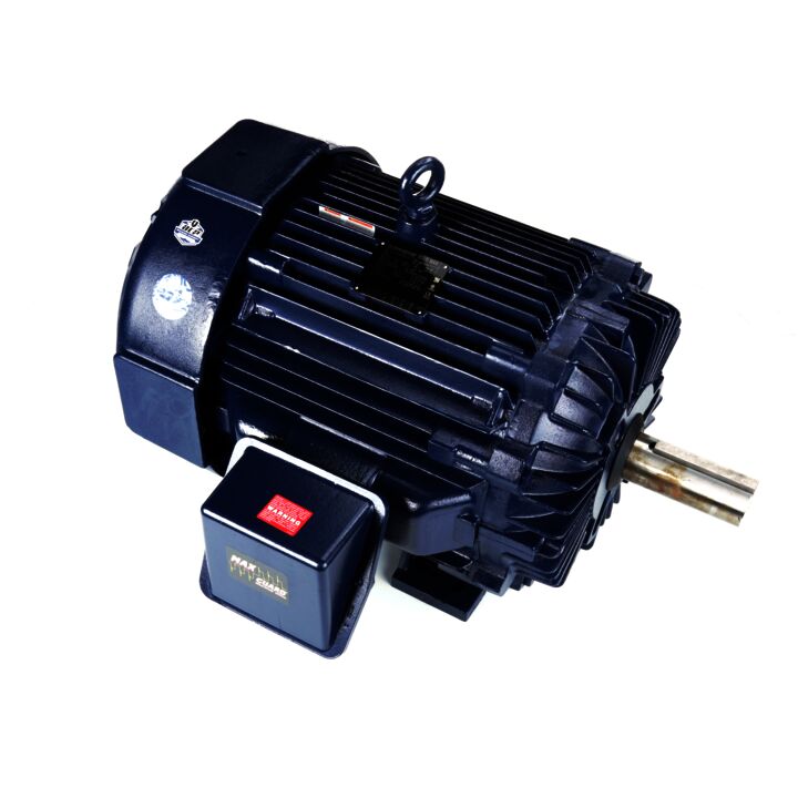 Encoder Motor, 125 HP, 3 Ph, 60 Hz, 460 V, 1800 RPM, 444T Frame, TEFC