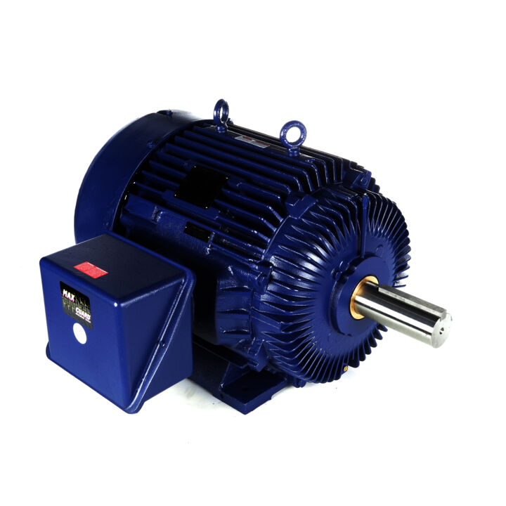 Severe Duty Motor, 125 HP, 3 Ph, 60 Hz, 460 V, 1800 RPM, 444T Frame, TEFC