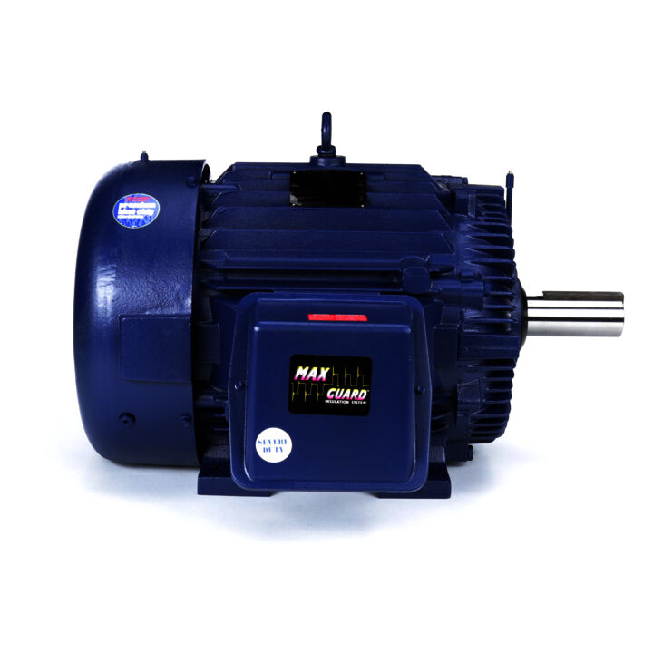 Severe Duty Motor, 100 HP, 3 Ph, 60 Hz, 460 V, 1800 RPM, 405T Frame, TEFC