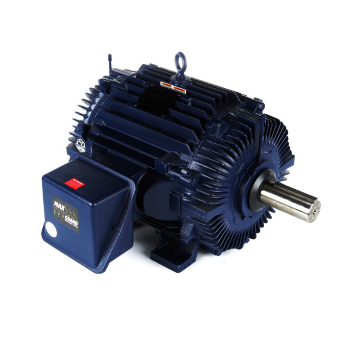 Severe Duty Motor, 100 & 75 HP, 3 Ph, 60 & 50 Hz, 230/460 & 190/380 V, 1800 & 1500 RPM, 405TV Frame, TEAO