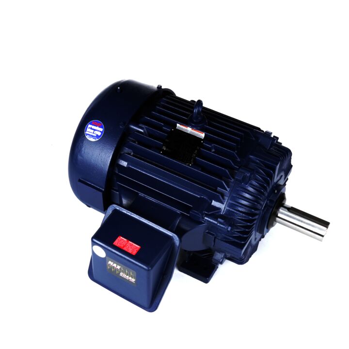 Severe Duty Motor, 100 & 75 HP, 3 Ph, 60 & 50 Hz, 230/460 & 190/380 V, 1800 & 1500 RPM, 405T Frame, TEFC