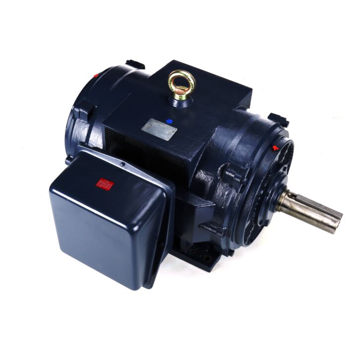 General Purpose Motor, 100 & 75 HP, 3 Ph, 60 & 50 Hz, 230/460 & 190/380 V, 1200 & 1000 RPM, 444T Frame, DP