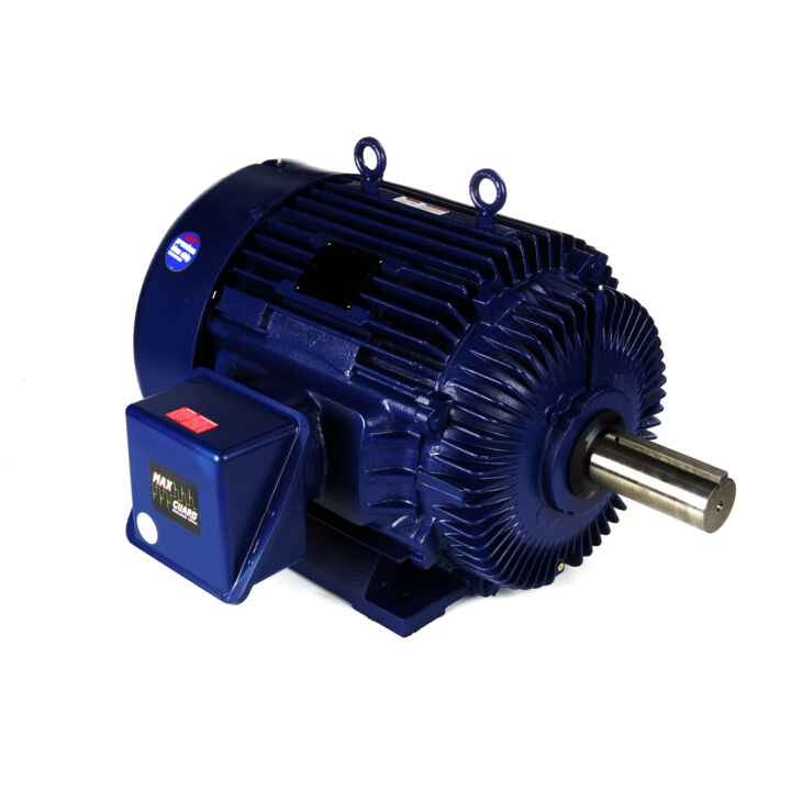 Severe Duty Motor, 125 HP, 3 Ph, 60 Hz, 460 V, 1800 RPM, 444T Frame, TEFC