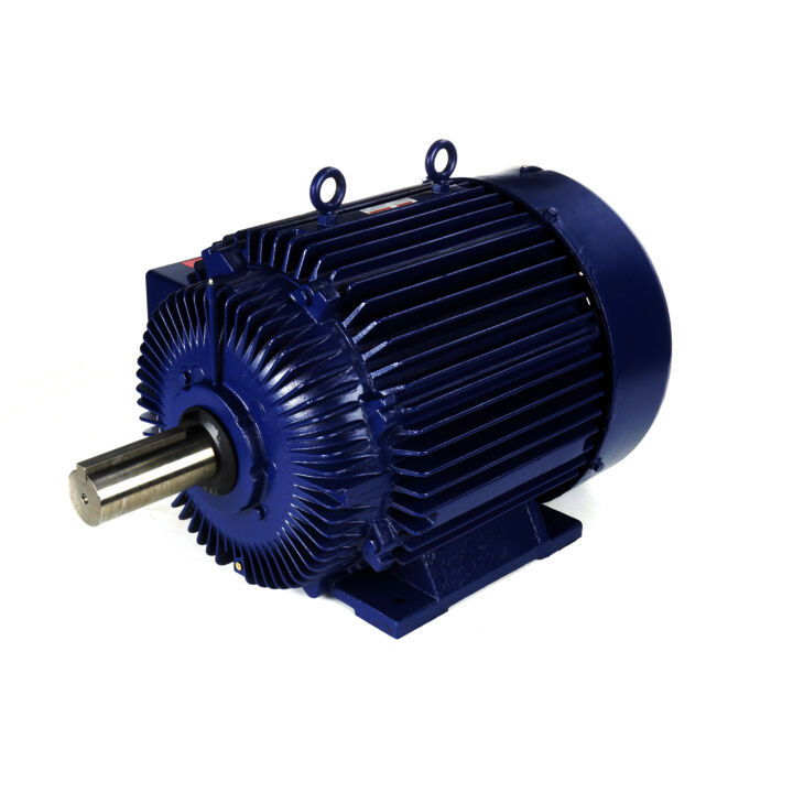 Severe Duty Motor, 125 HP, 3 Ph, 60 Hz, 460 V, 1800 RPM, 444T Frame, TEFC