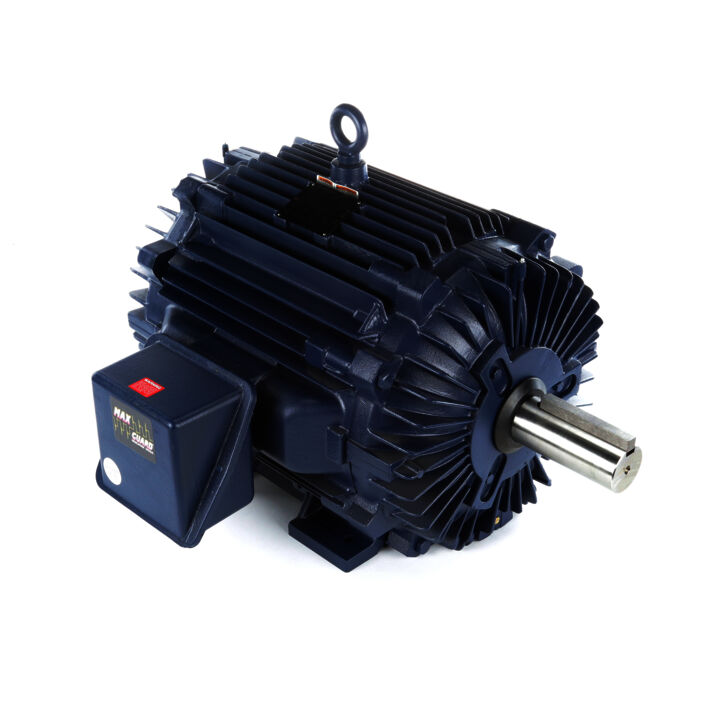 Severe Duty Motor, 125 & 100 HP, 3 Ph, 60 & 50 Hz, 460 & 380 V, 1800 & 1500 RPM, 444TV Frame, TEAO