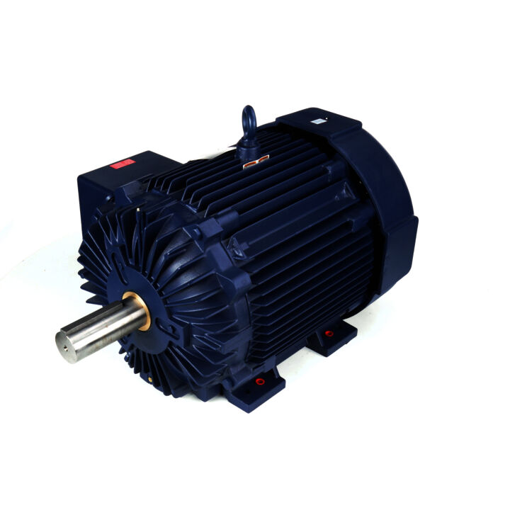 Severe Duty Motor, 200 HP, 3 Ph, 60 Hz, 460 V, 1800 RPM, 445T Frame, TEFC