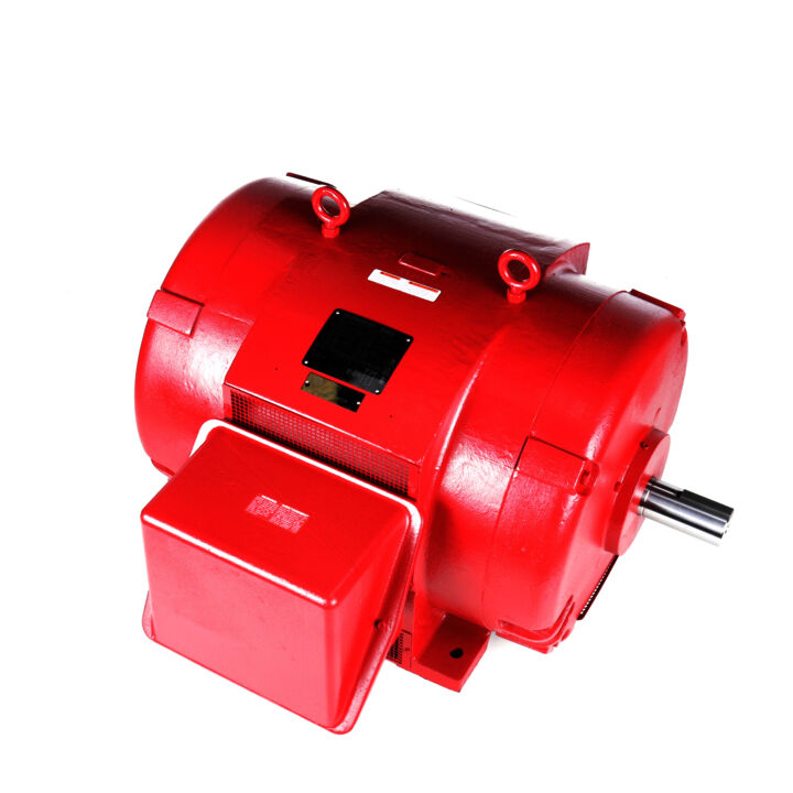 Fire Pump Motor, 200 & 150 HP, 3 Ph, 60 & 50 Hz, 460 & 380 V, 1800 & 1500 RPM, 445TS Frame, DP