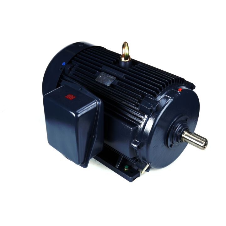 General Purpose Motor, 150 & 125 HP, 3 Ph, 60 & 50 Hz, 460 & 380 V, 3600 & 3000 RPM, 445TS Frame, TEFC