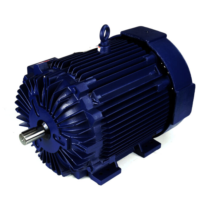Severe Duty Motor, 150 HP, 3 Ph, 60 Hz, 460 V, 3600 RPM, 445TS Frame, TEFC