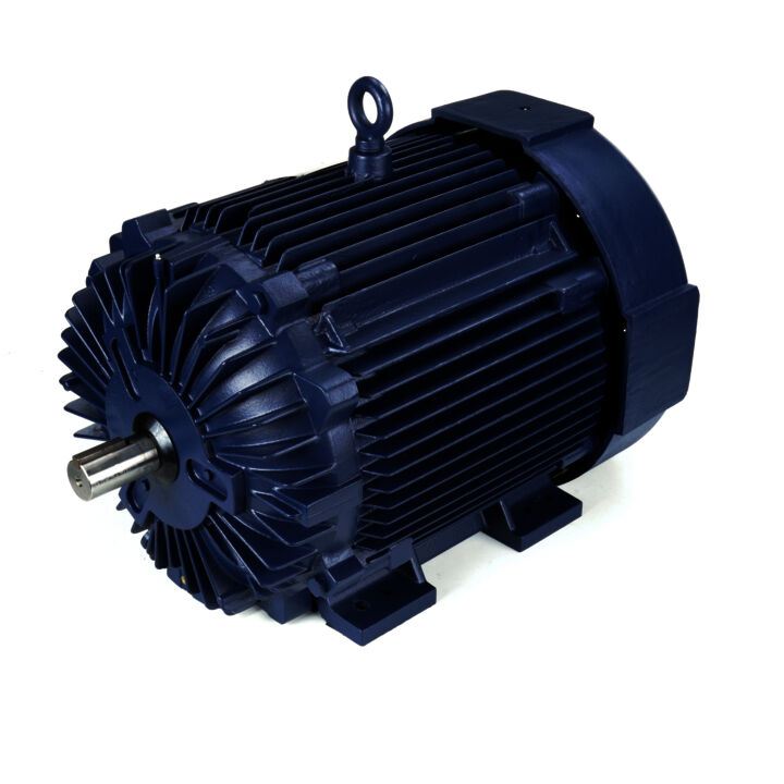Severe Duty Motor, 200 HP, 3 Ph, 60 Hz, 460 V, 3600 RPM, 445TS Frame, TEFC