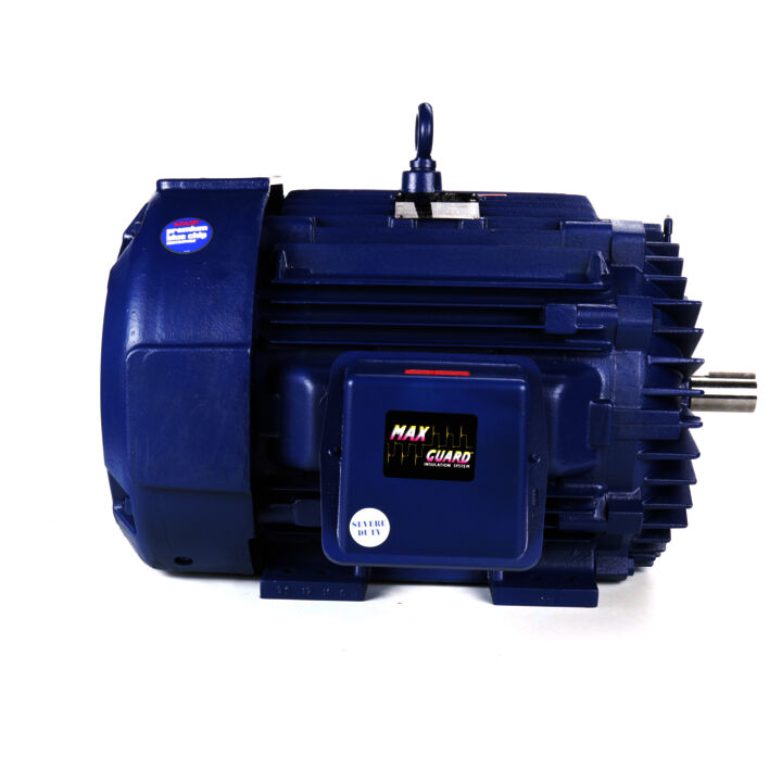 Severe Duty Motor, 150 HP, 3 Ph, 60 Hz, 460 V, 1800 RPM, 445TS Frame, TEFC