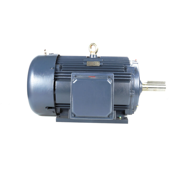 Crusher Duty Motor, 150 & 125 HP, 3 Ph, 60 & 50 Hz, 460 & 380 V, 1800 & 1500 RPM, 445T Frame, TEFC