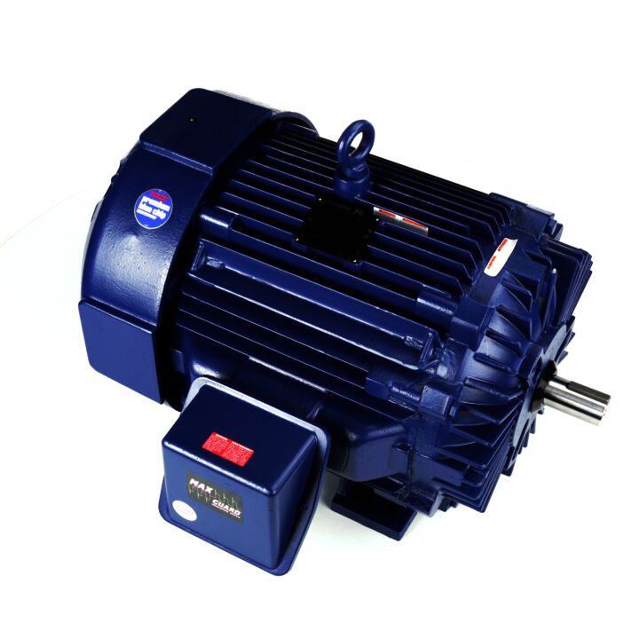 Severe Duty Motor, 200 HP, 3 Ph, 60 Hz, 460 V, 1800 RPM, 445TS Frame, TEFC