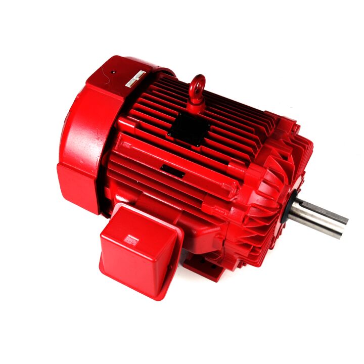 Fire Pump Motor, 150 & 125 HP, 3 Ph, 60 & 50 Hz, 460 & 380 V, 1800 & 1500 RPM, 445T Frame, TEFC