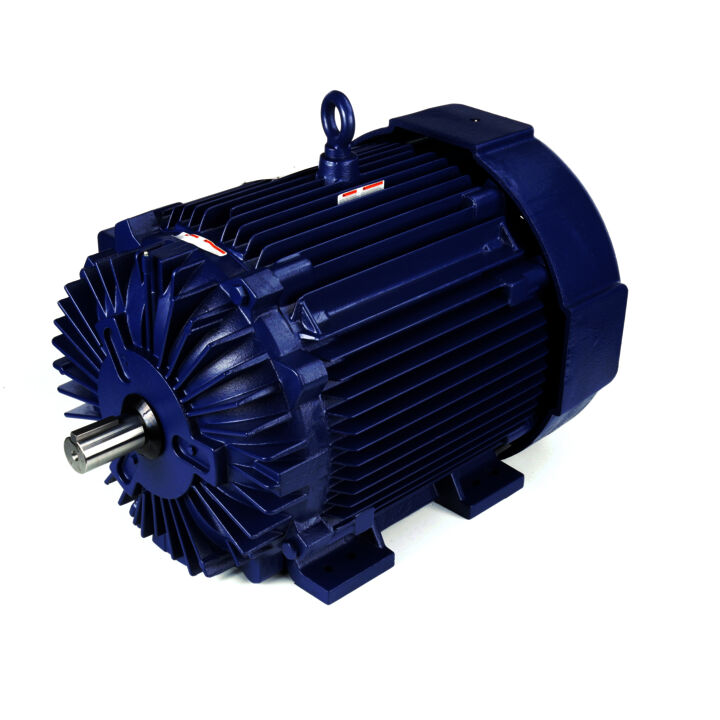 Severe Duty Motor, 200 HP, 3 Ph, 60 Hz, 460 V, 1800 RPM, 445TS Frame, TEFC