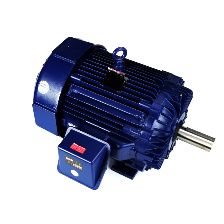 Severe Duty Motor, 150 HP, 3 Ph, 60 Hz, 460 V, 1800 RPM, 445T Frame, TEFC