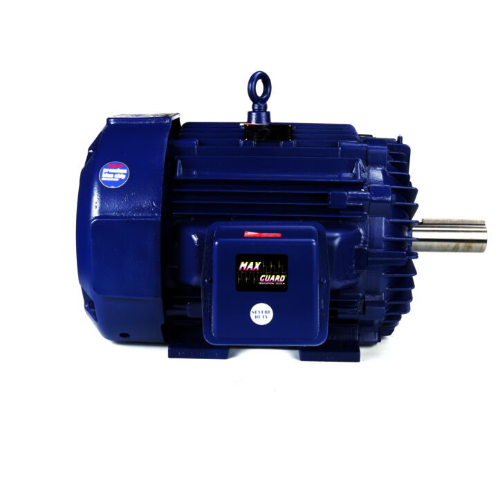 Severe Duty Motor, 150 HP, 3 Ph, 60 Hz, 460 V, 1800 RPM, 445T Frame, TEFC