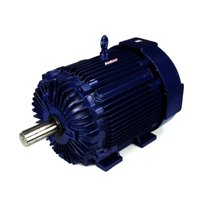 Severe Duty Motor, 200 HP, 3 Ph, 60 Hz, 460 V, 1800 RPM, 445T Frame, TEFC