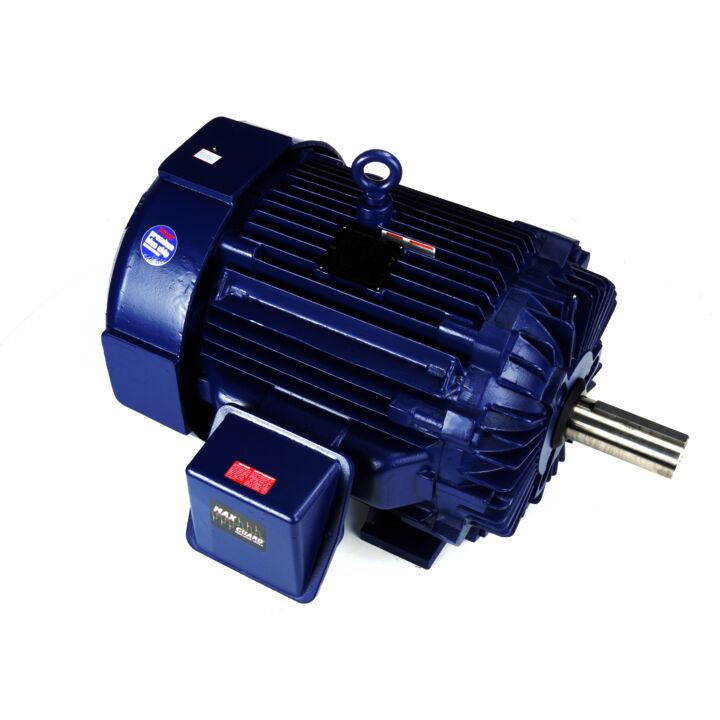 Severe Duty Motor, 200 HP, 3 Ph, 60 Hz, 460 V, 1800 RPM, 445T Frame, TEFC