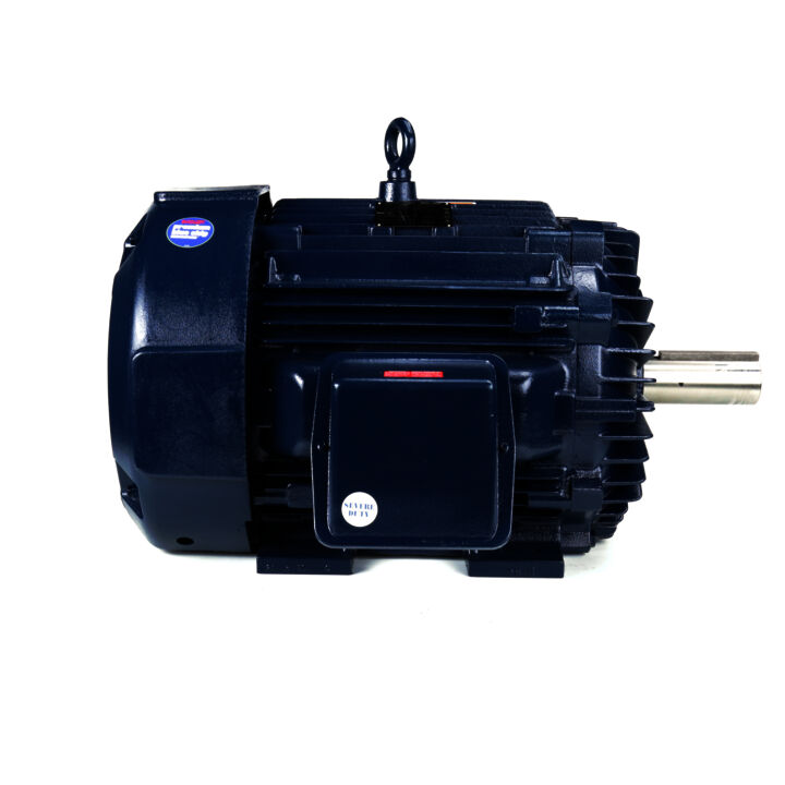 General Purpose Motor, 125 HP, 3 Ph, 60 Hz, 460 V, 1200 RPM, 445T Frame, TEFC