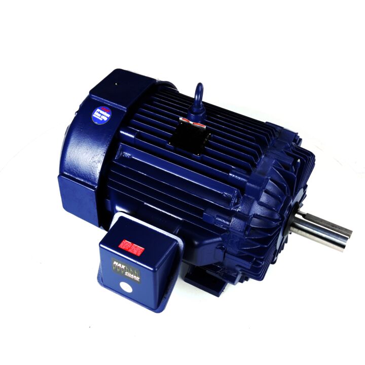 Severe Duty Motor, 125 HP, 3 Ph, 60 Hz, 460 V, 1200 RPM, 445T Frame, TEFC