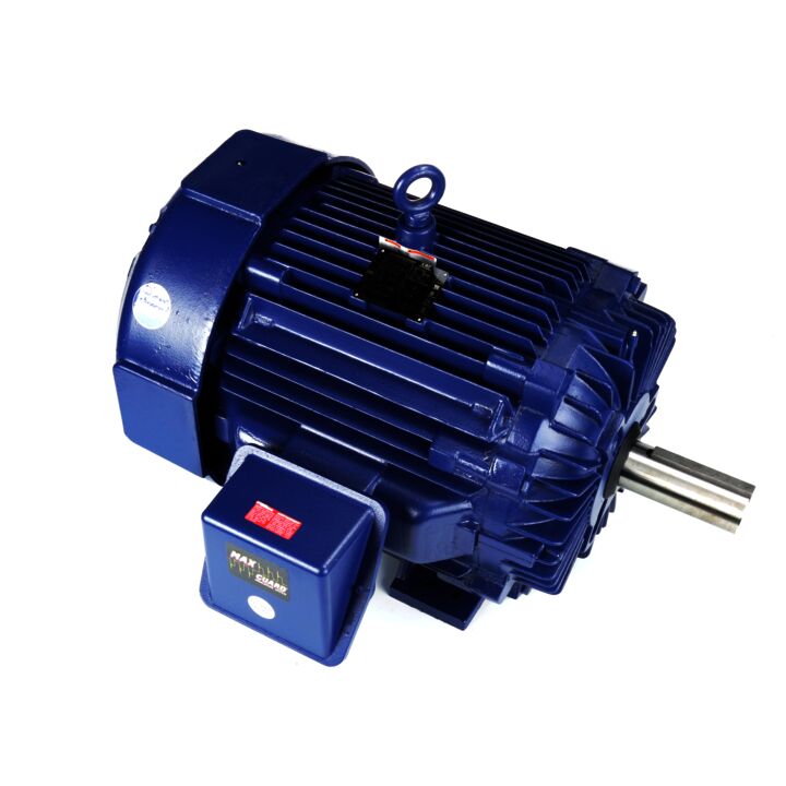 Severe Duty Motor, 150 HP, 3 Ph, 60 Hz, 460 V, 1800 RPM, 445T Frame, TEFC