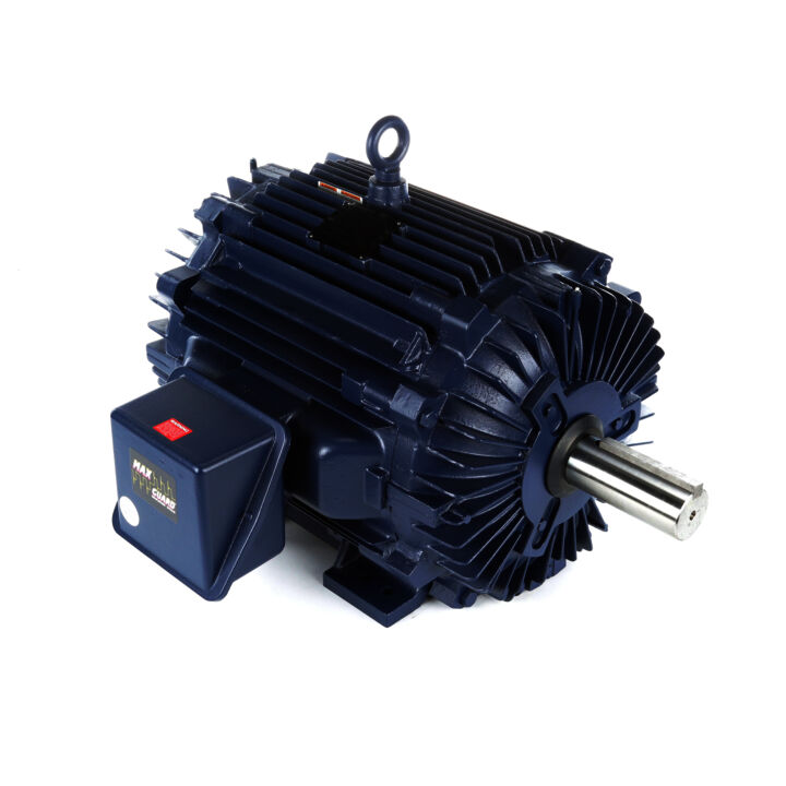 Severe Duty Motor, 150 & 125 HP, 3 Ph, 60 & 50 Hz, 460 & 380 V, 1800 & 1500 RPM, 445TV Frame, TEAO