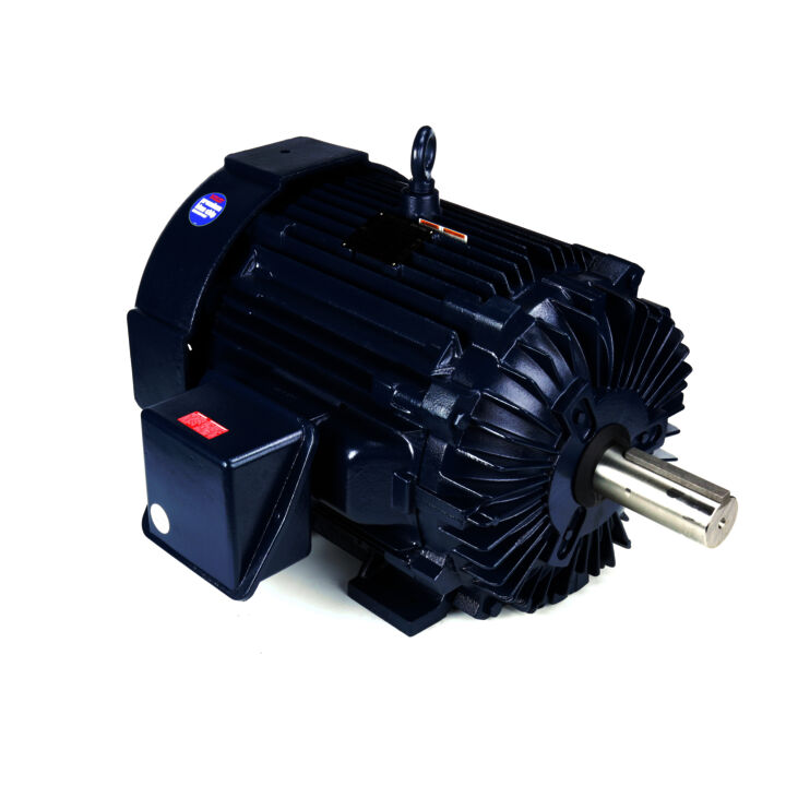 General Purpose Motor, 125 HP, 3 Ph, 60 Hz, 460 V, 1200 RPM, 445T Frame, TEFC