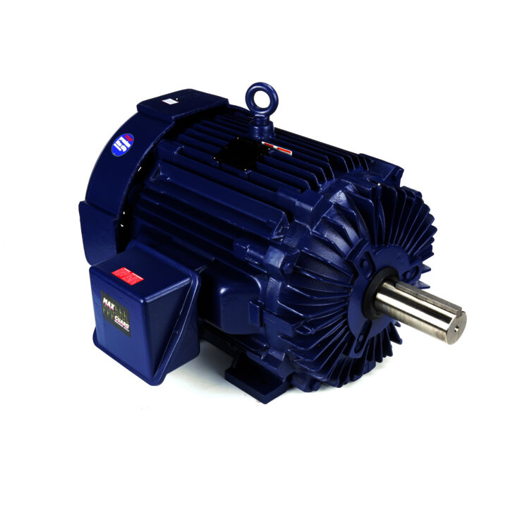 Severe Duty Motor, 200 HP, 3 Ph, 60 Hz, 460 V, 1800 RPM, 445T Frame, TEFC