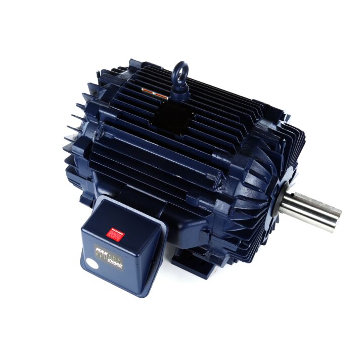 Severe Duty Motor, 150 & 125 HP, 3 Ph, 60 & 50 Hz, 460 & 380 V, 1800 & 1500 RPM, 445TV Frame, TEAO