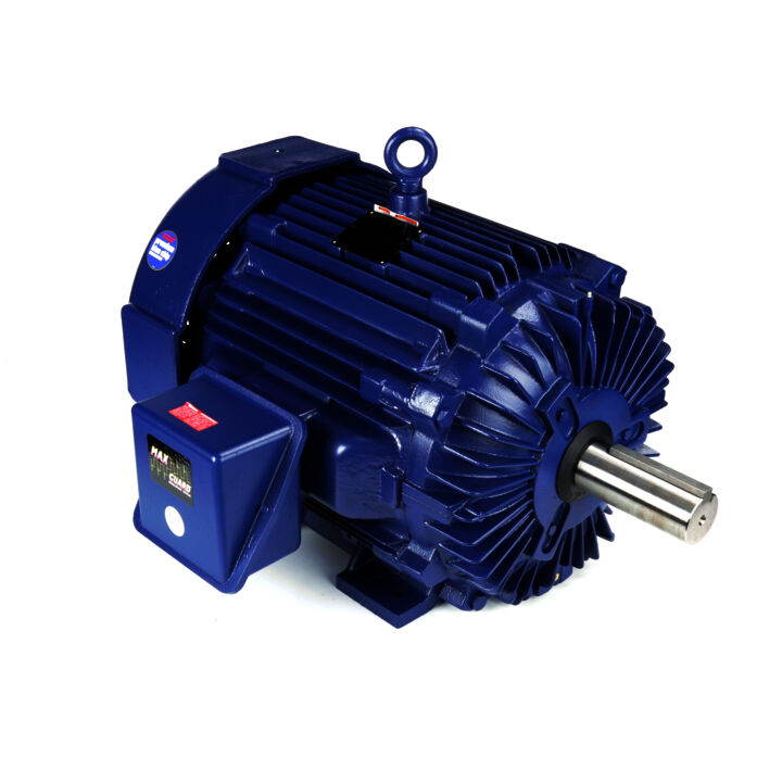 Severe Duty Motor, 150 HP, 3 Ph, 60 Hz, 460 V, 1800 RPM, 445T Frame, TEFC