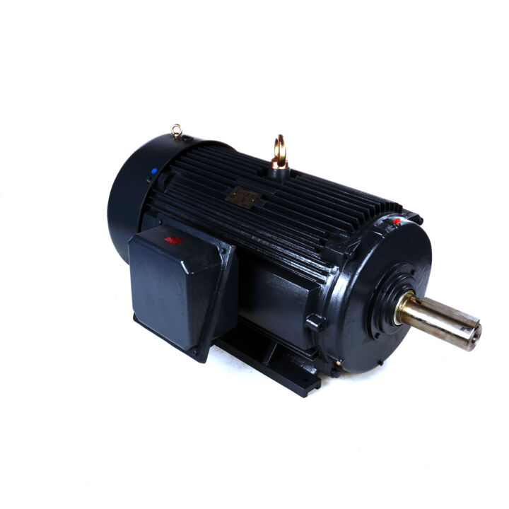 Crusher Duty Motor, 200 & 150 HP, 3 Ph, 60 & 50 Hz, 460 & 380 V, 1800 & 1500 RPM, 447T Frame, TEFC