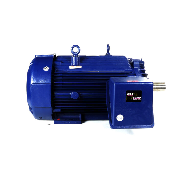 Severe Duty Motor, 250 HP, 3 Ph, 60 Hz, 460 V, 1800 RPM, 449T Frame, TEFC