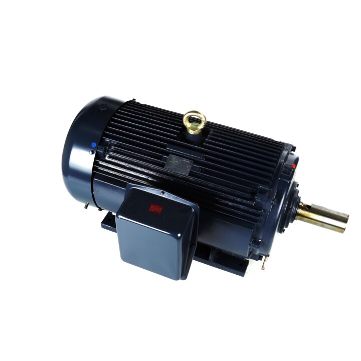 General Purpose Motor, 200 & 150 HP, 3 Ph, 60 & 50 Hz, 460 & 380 V, 1800 & 1500 RPM, 447T Frame, TEFC