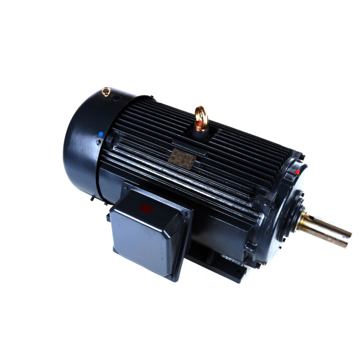 Crusher Duty Motor, 200 & 150 HP, 3 Ph, 60 & 50 Hz, 460 & 380 V, 1800 & 1500 RPM, 447T Frame, TEFC