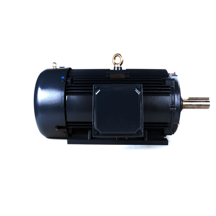 Crusher Duty Motor, 200 & 150 HP, 3 Ph, 60 & 50 Hz, 460 & 380 V, 1800 & 1500 RPM, 447T Frame, TEFC