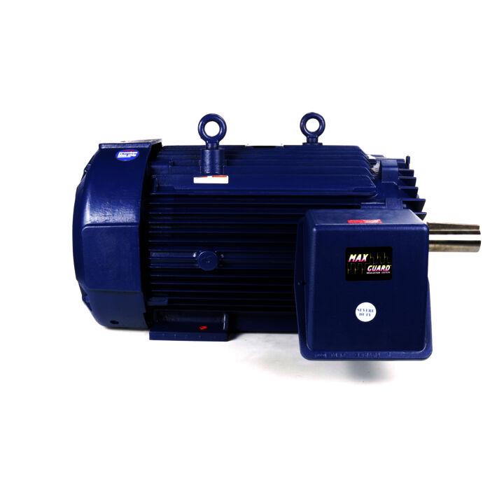 Severe Duty Motor, 250 HP, 3 Ph, 60 Hz, 460 V, 1800 RPM, 449T Frame, TEFC