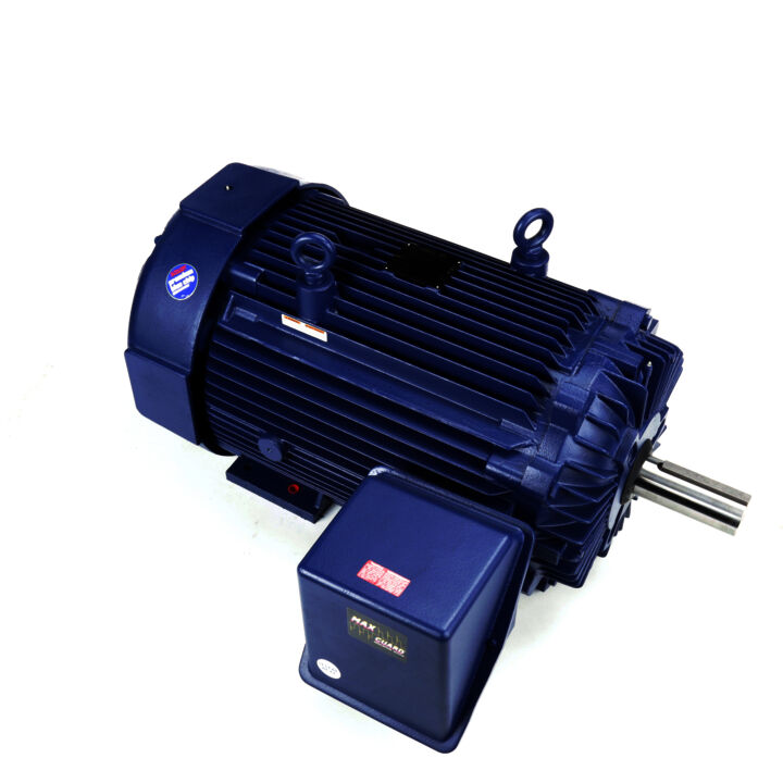 Severe Duty Motor, 200 HP, 3 Ph, 60 Hz, 460 V, 1200 RPM, 449T Frame, TEFC