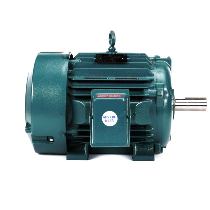 Severe Duty Motor, 25 HP, 3 Ph, 60 Hz, 460 V, 1800 RPM, 284T Frame, TEFC