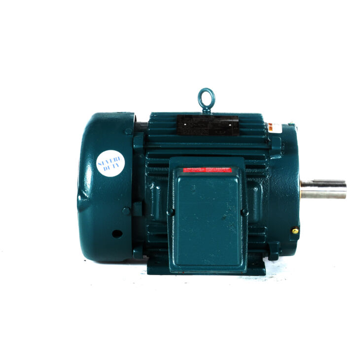 Severe Duty Motor, 10 HP, 3 Ph, 60 Hz, 460 V, 1800 RPM, 215T Frame, TEFC