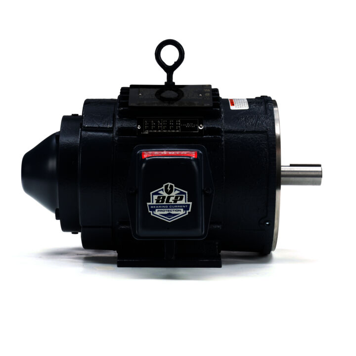 Encoder Motor, 3 HP, 3 Ph, 60 Hz, 230/460 V, 1800 RPM, 182TC Frame, TENV