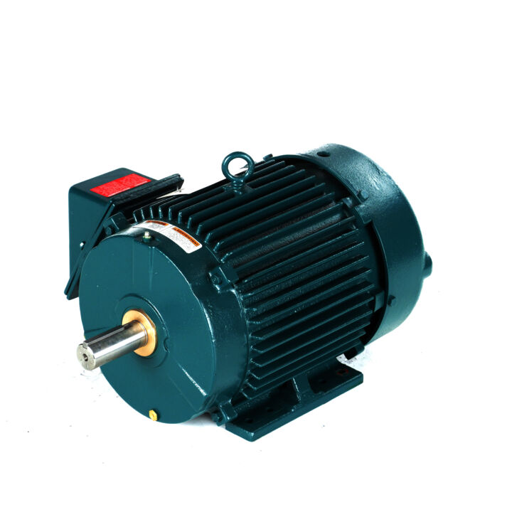 Severe Duty Motor, 10 HP, 3 Ph, 60 Hz, 460 V, 1800 RPM, 215T Frame, TEFC